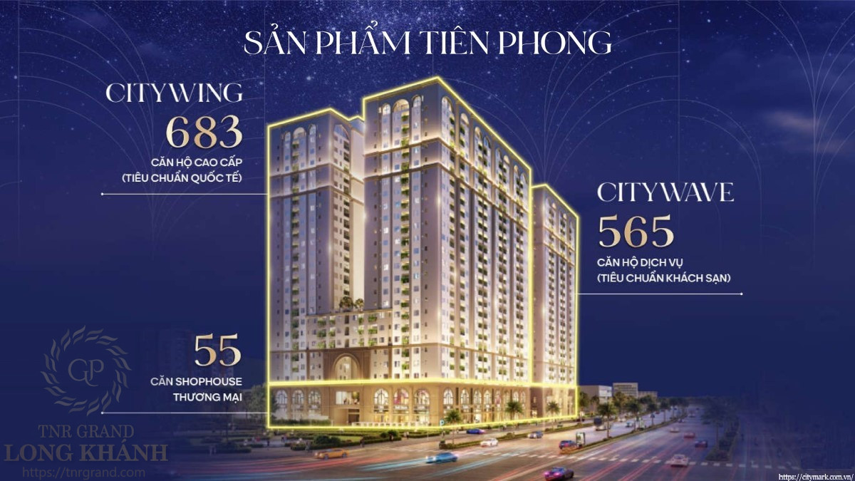 Citymark Residence Với 2 Tòa Tháp Citywave Và Citywing