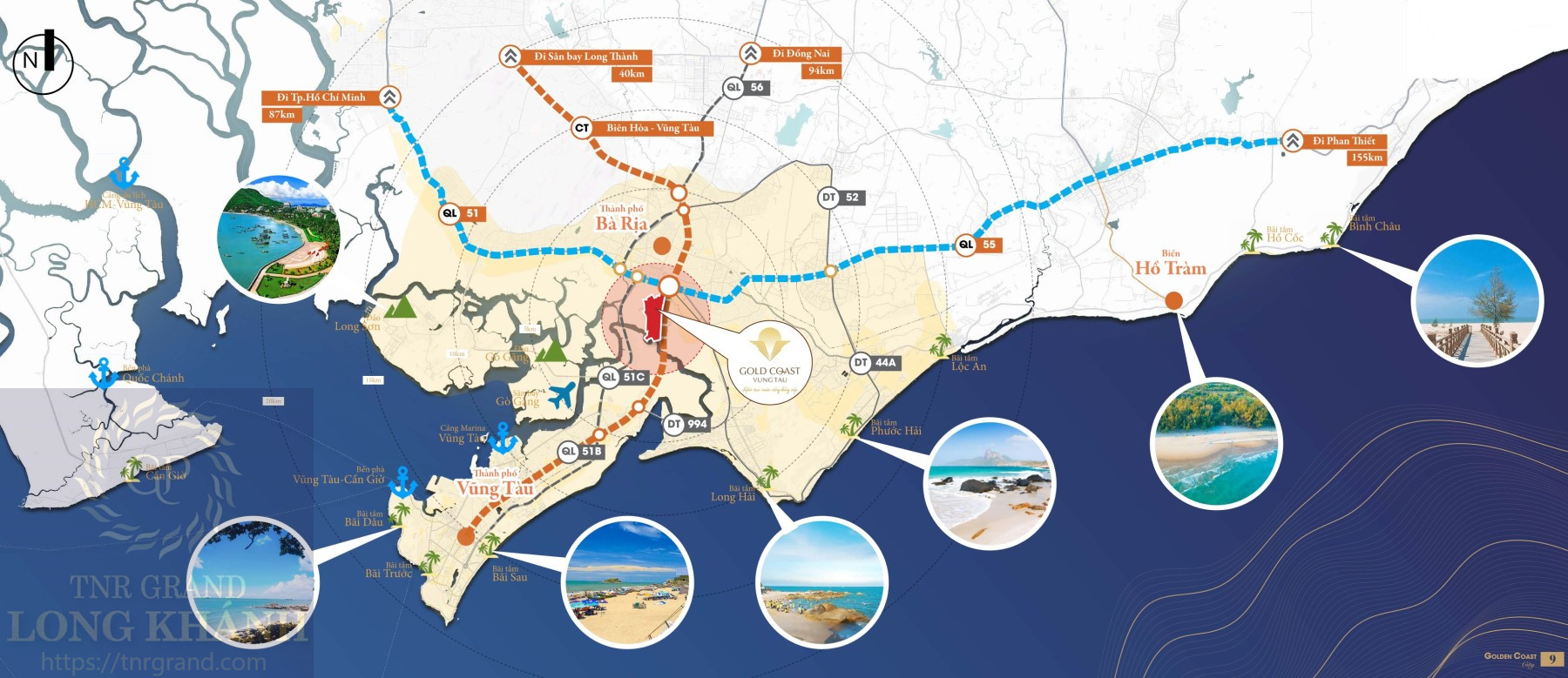 Gold Coast Vũng Tàu Kết Nối Gần Với Các Khu Du Lịch Nổi Tiếng Gold Coast Vũng Tàu Kết Nối Gần Với Các Khu Du Lịch Nổi Tiếng