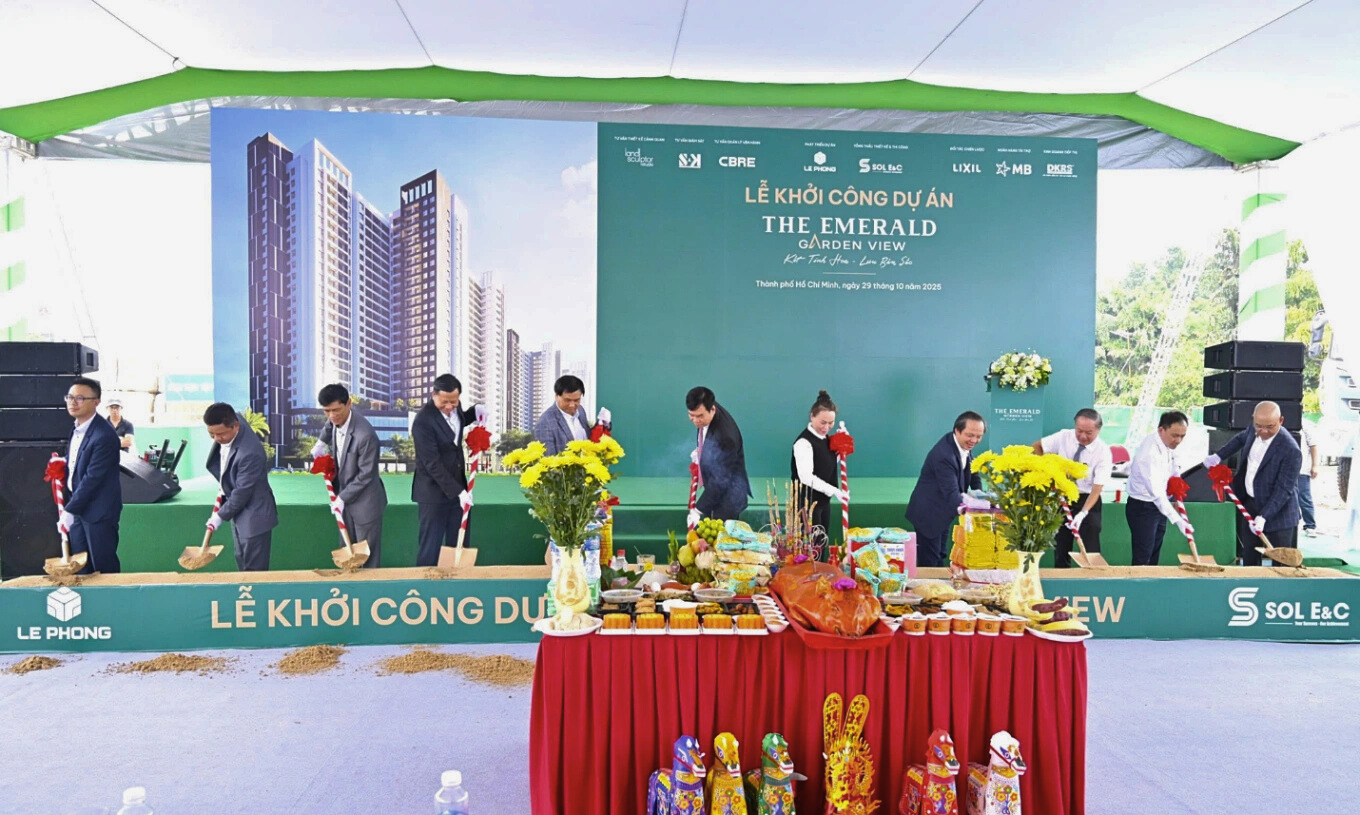 Lễ bắt đầu xây dựng dự án The Emerald Garden View đã diễn ra đúng lịch trình đề ra.