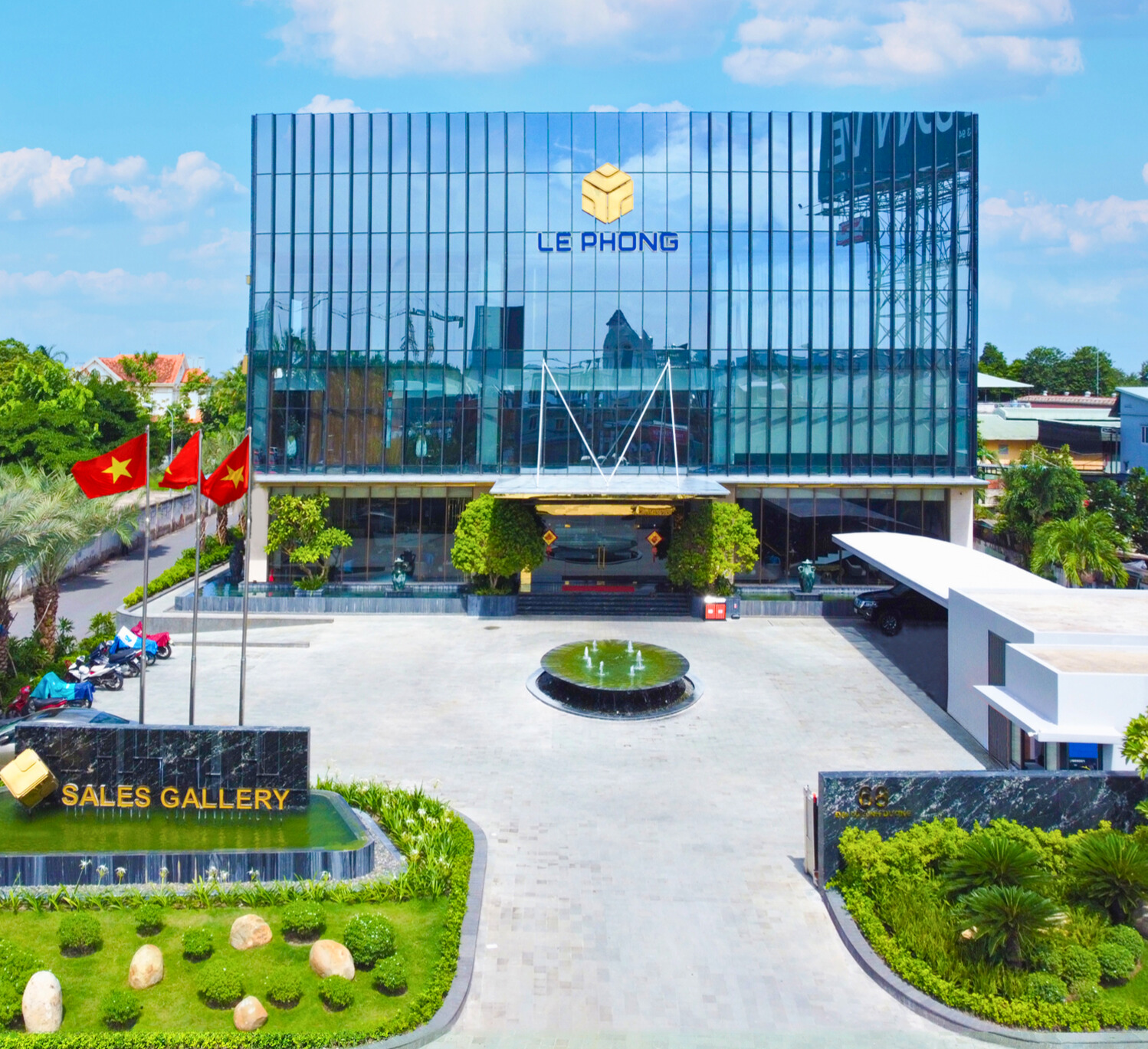 Ngôi nhà làm việc của Công ty Lê Phong.