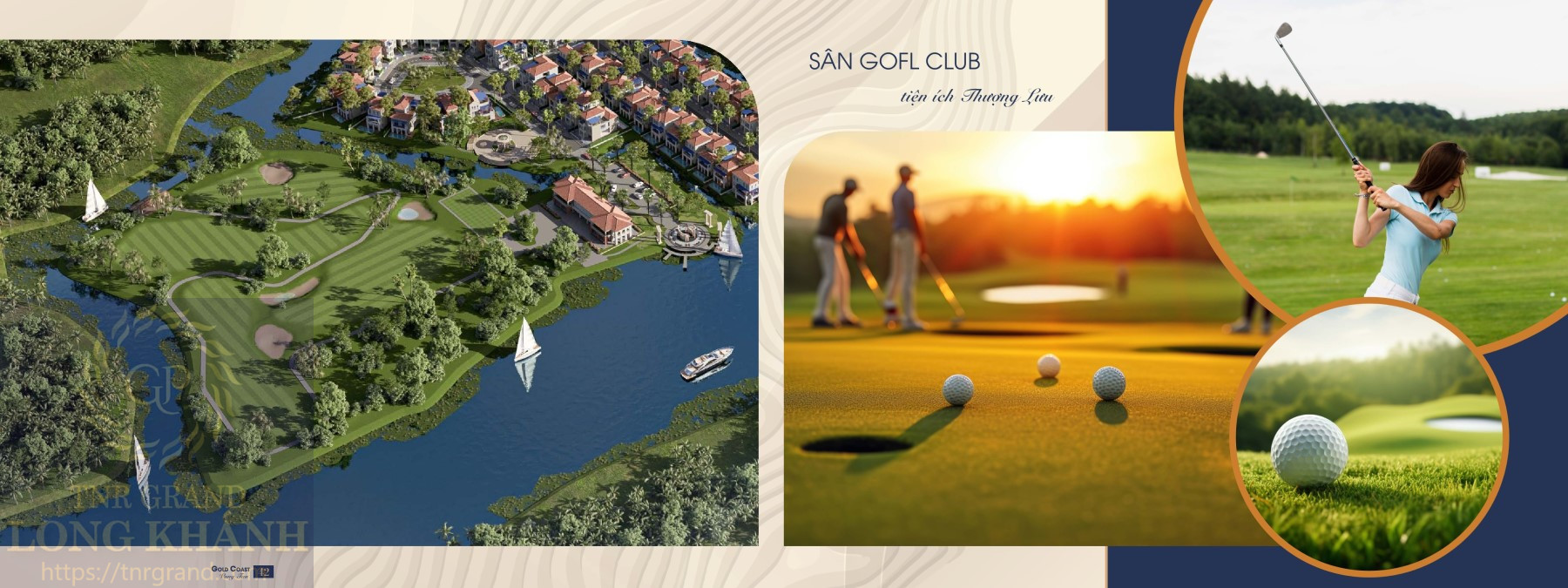 Sân Golf Vừa Giải Trí Vừa Ngắm Hoàng Hôn