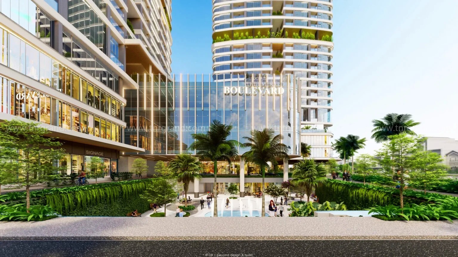 Hướng The Emerald Boulevard