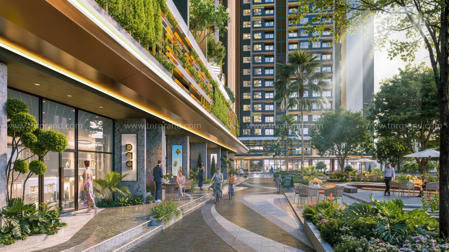 Không Gian Xanh Nội Khu Setia Edenia Ecoxuan