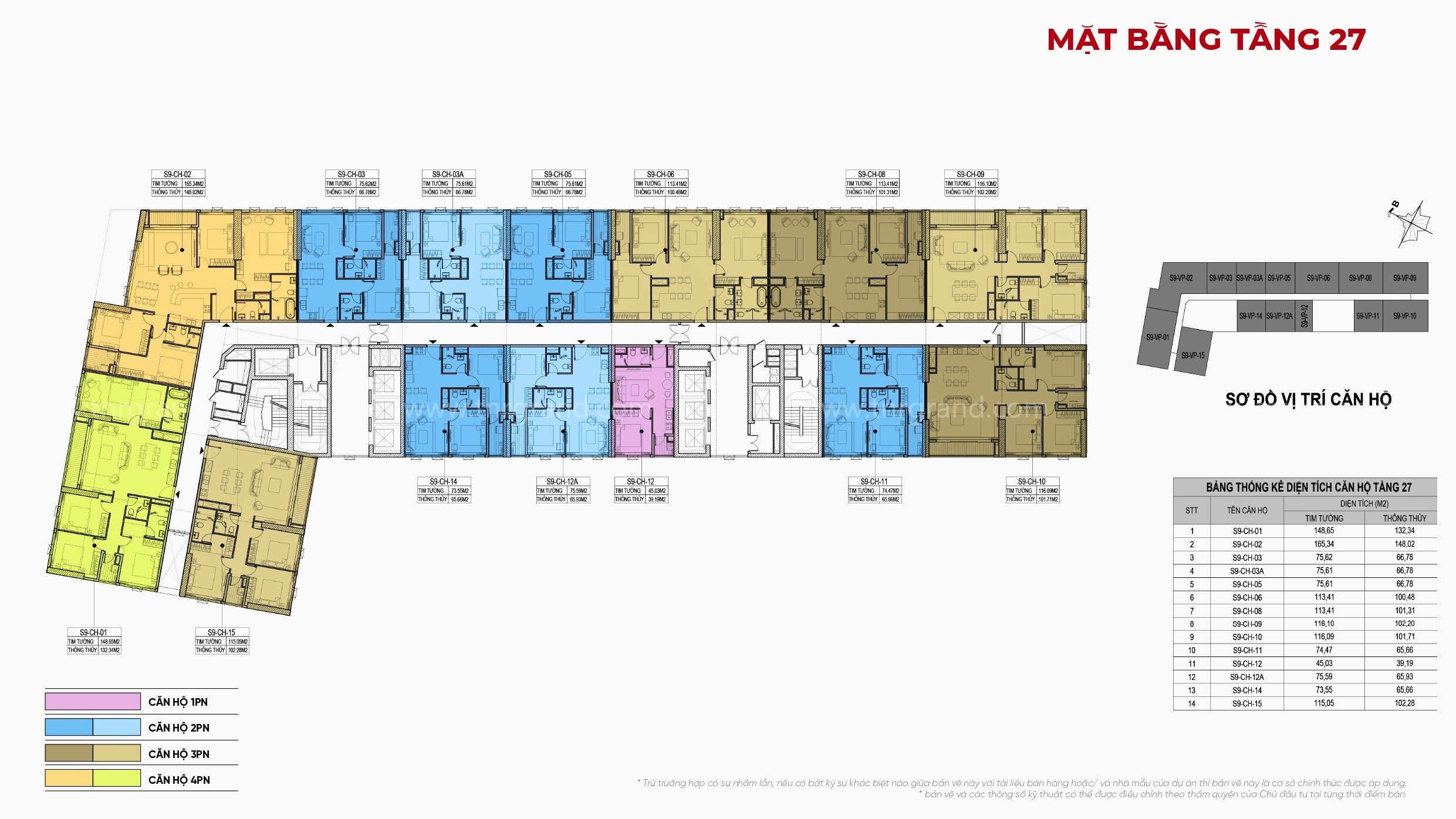 Mặt Bằng Block V9 Sunshine Sky City (3)