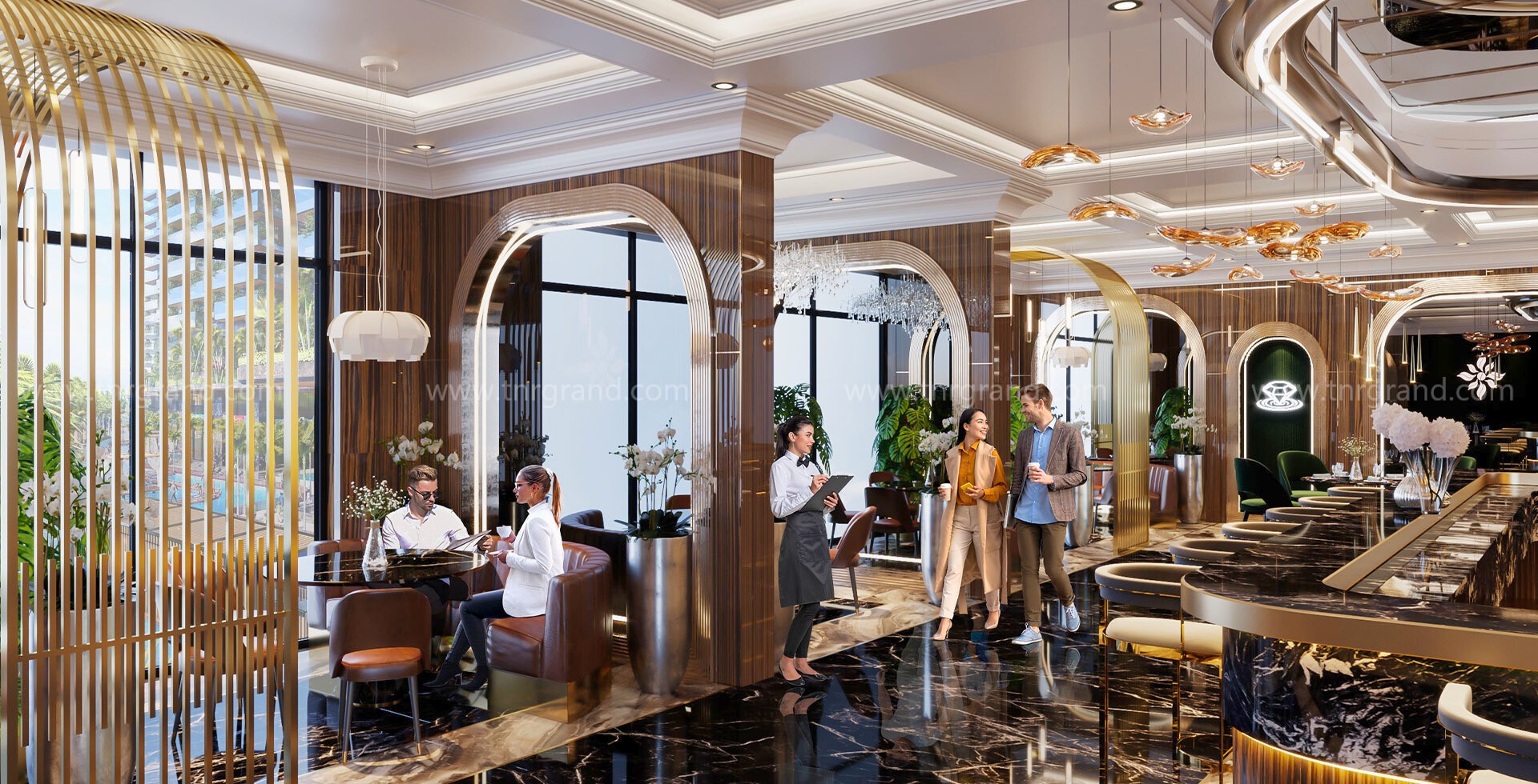 Sảnh đa Năng Tai Dự án Sunshine Sky City